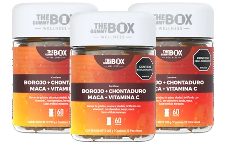Borojó, chontaduro y maca en gomitas ⚡️
