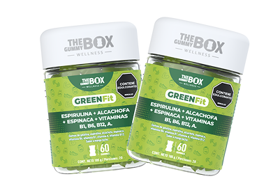 Espirulina, alcachofa, espinaca y vitaminas en gomitas 💚 - SUB