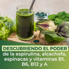 Descubriendo el poder de la salud en alcachofas, espinacas, espirulina y vitaminas B1, B6, B12 y A