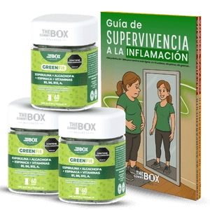 2xJugo Verde En Gomitas + 1 Unidad Extra GRATIS + Guía De Supervivencia A La Inflamación GRATIS FB
