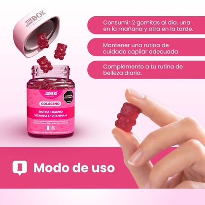 Colageno y biotina en gomitas 💅🏻