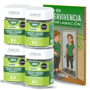 3xJugo Verde En Gomitas + 1 Unidad Extra GRATIS + Guía De Supervivencia A La Inflamación GRATIS OG