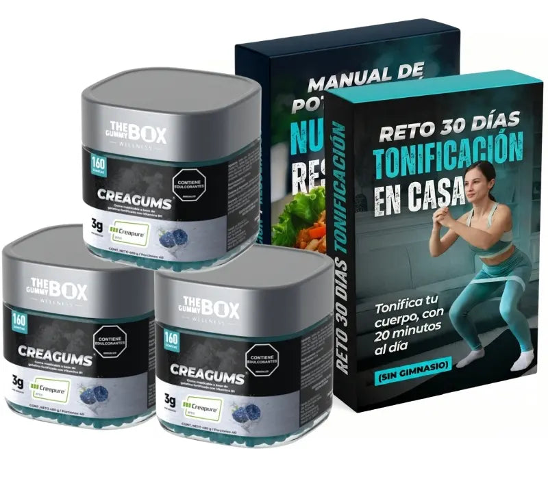 3 Unidades De Creatina + Regalos GRATIS + $100.000 De Descuento