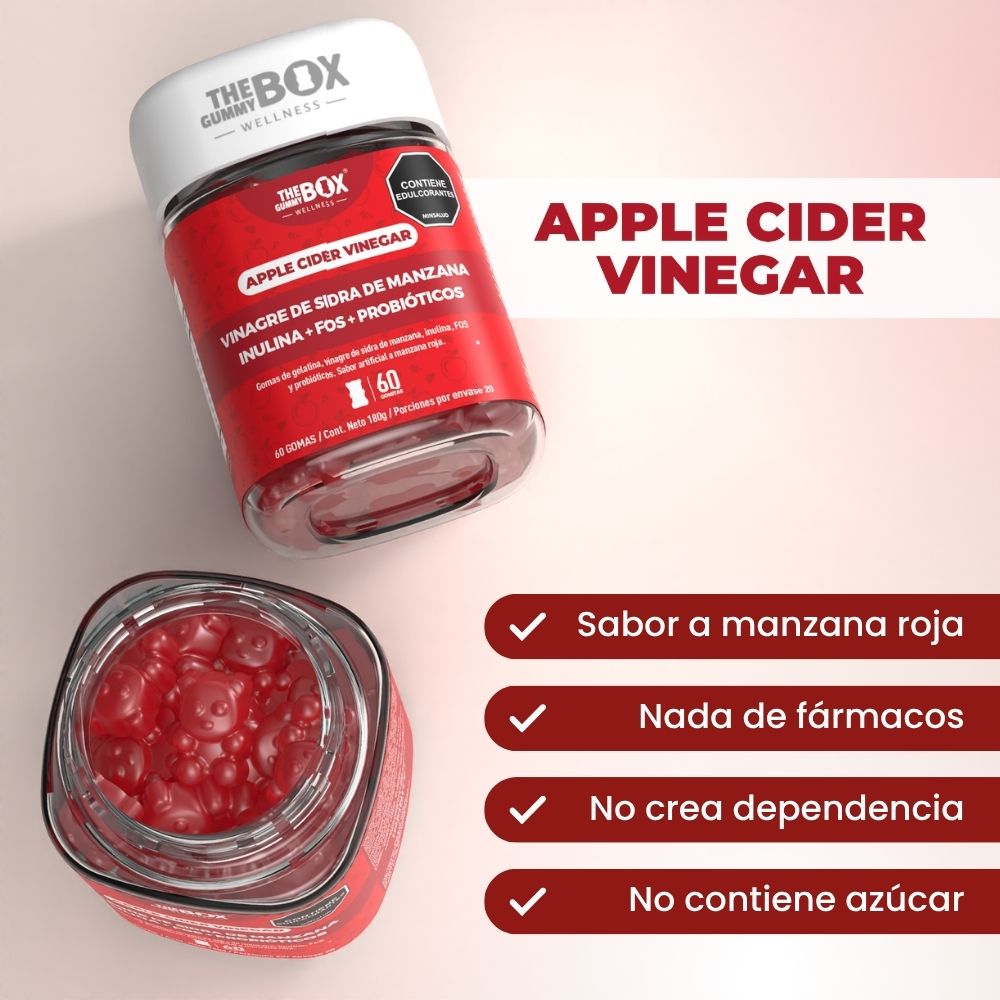 Vinagre de Manzana en Gomitas 🍎
