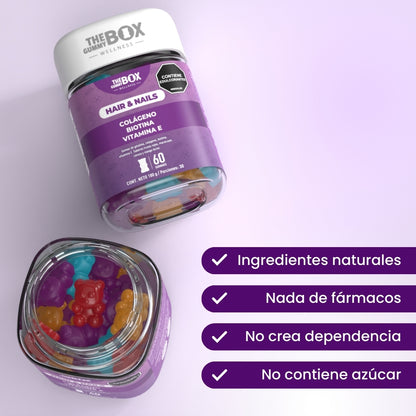Colageno y biotina en gomitas 💅🏻