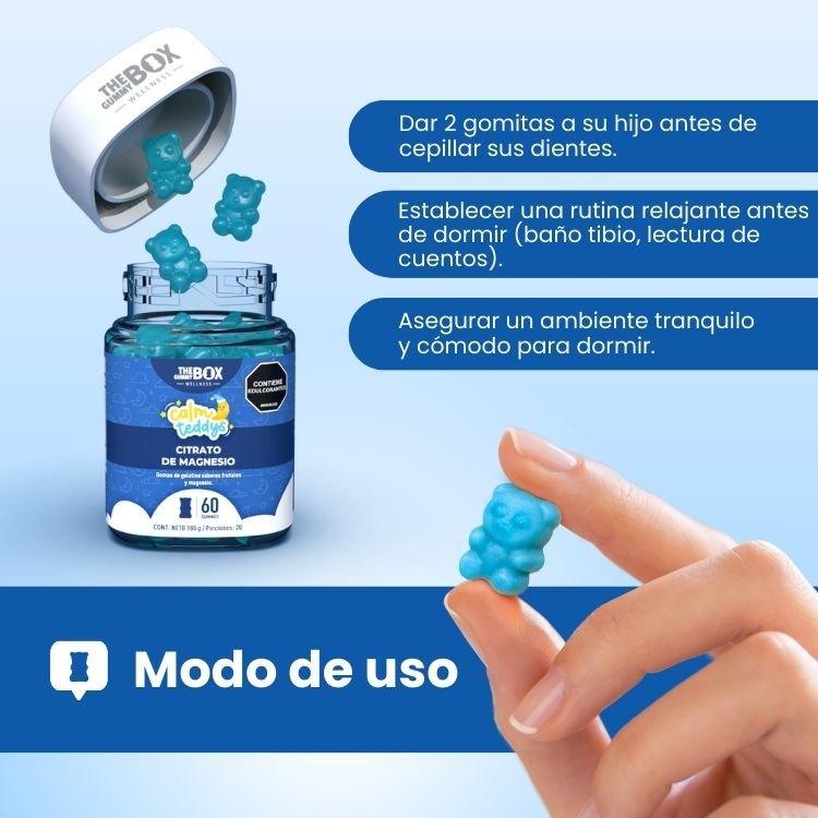 Citrato de magnesio para niños, en gomitas😴