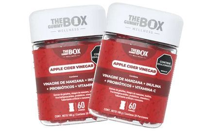 Vinagre de Manzana en Gomitas — 2 frascos (imagen temporal restaurada)