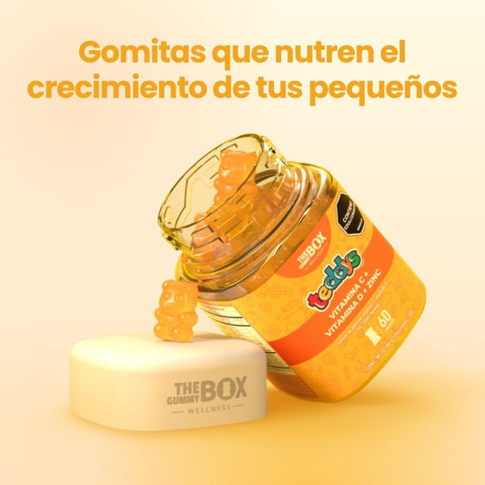 Vitamina C + Zinc para Niños en gomitas 💪🏻.